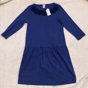 Crewcuts Purple Tulle Detail Dress NWT